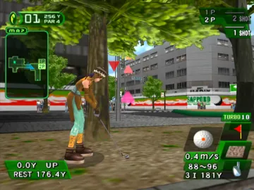 Simple 2000 Series Ultimate Vol. 12 - Street Golfer (Japan) screen shot game playing